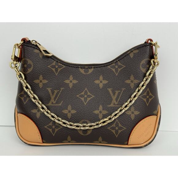 Louis Vuitton Nano Boulogne Shoulder Bag with Gold Hardware - Picture 3 of 16